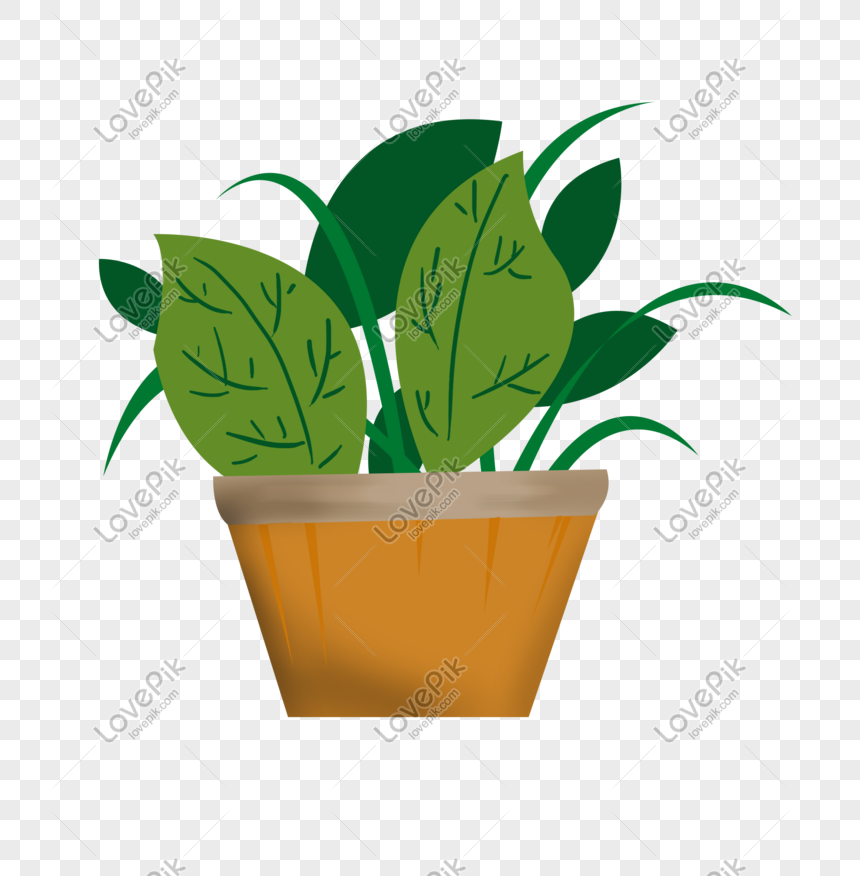 小さな新鮮な鉢植えの緑の植物イラストイメージ グラフィックス Id Prf画像フォーマットpsd Jp Lovepik Com