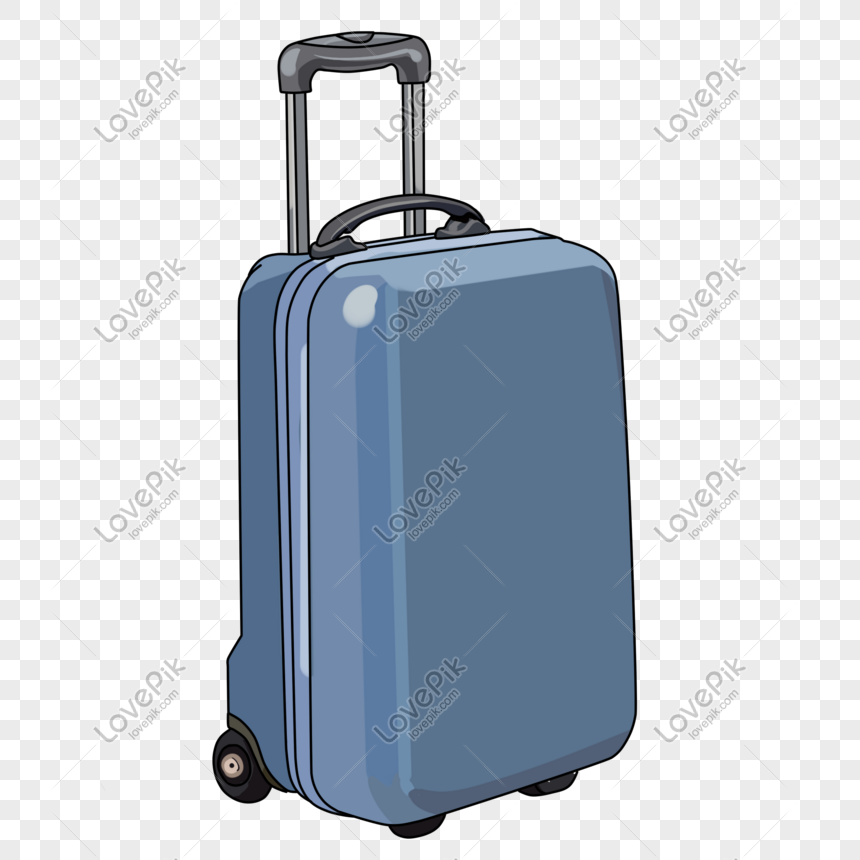 Ink Blue Hand Drawn Cartoon Suitcase PNG Hd Transparent Image And Clipart  Image For Free Download - Lovepik | 611515714