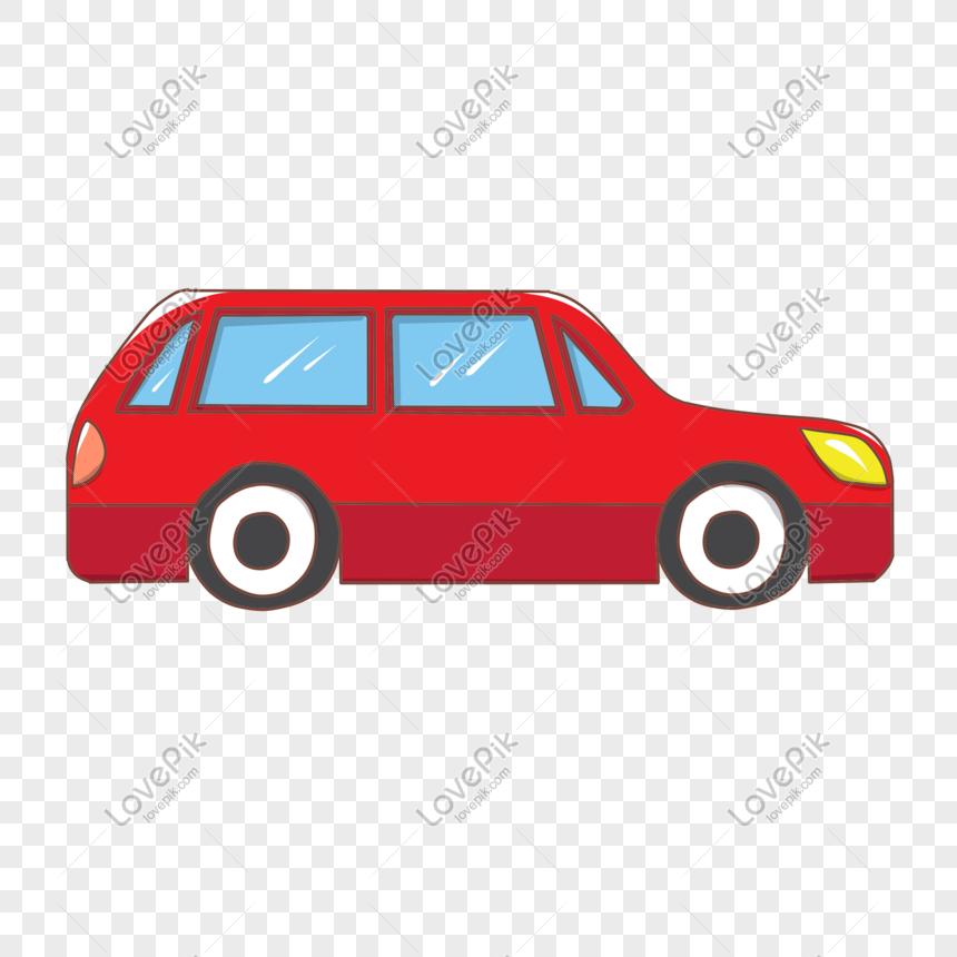 Coche Dibujado A Mano Rojo Grande Imagenes De Graficos Png Gratis Lovepik