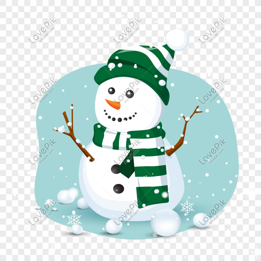 Snowman Cartoon Hand Drawn Christmas Illustration Snowman Png Image Picture Free Download Lovepik Com
