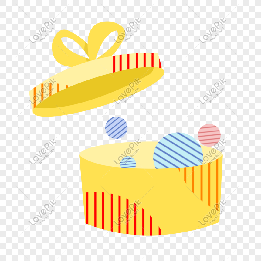 Download Yellow Round Gift Box Illustration Png Image Picture Free Download 611517182 Lovepik Com PSD Mockup Templates