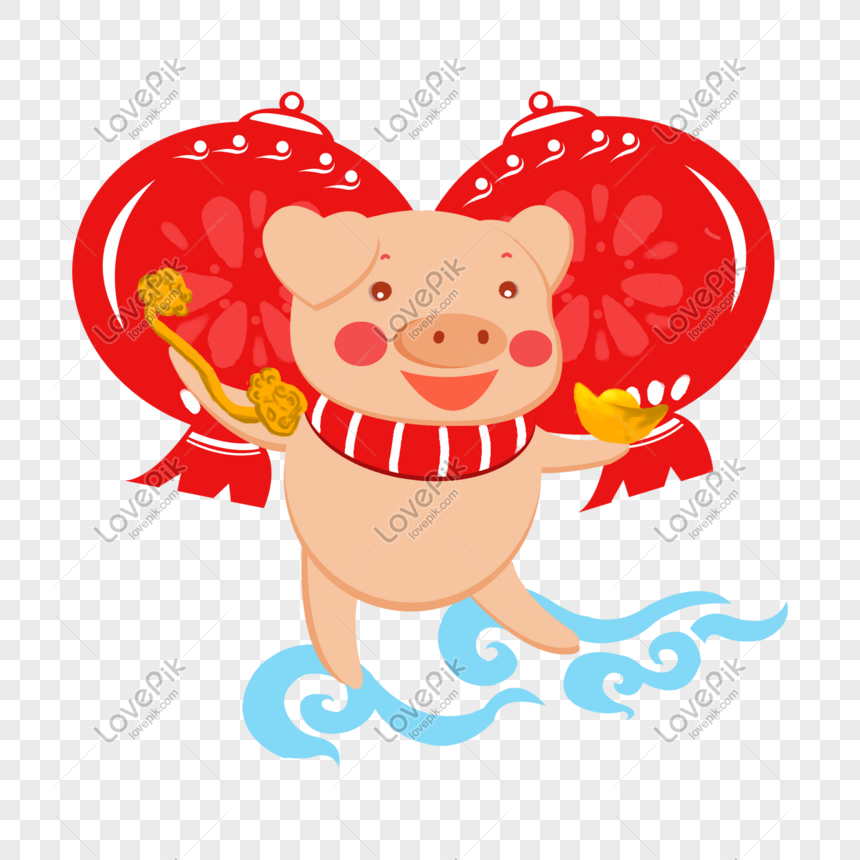 かわいい豚手描きの漫画のキャラクターpng素材イメージ グラフィックス Id Prf画像フォーマットpsd Jp Lovepik Com