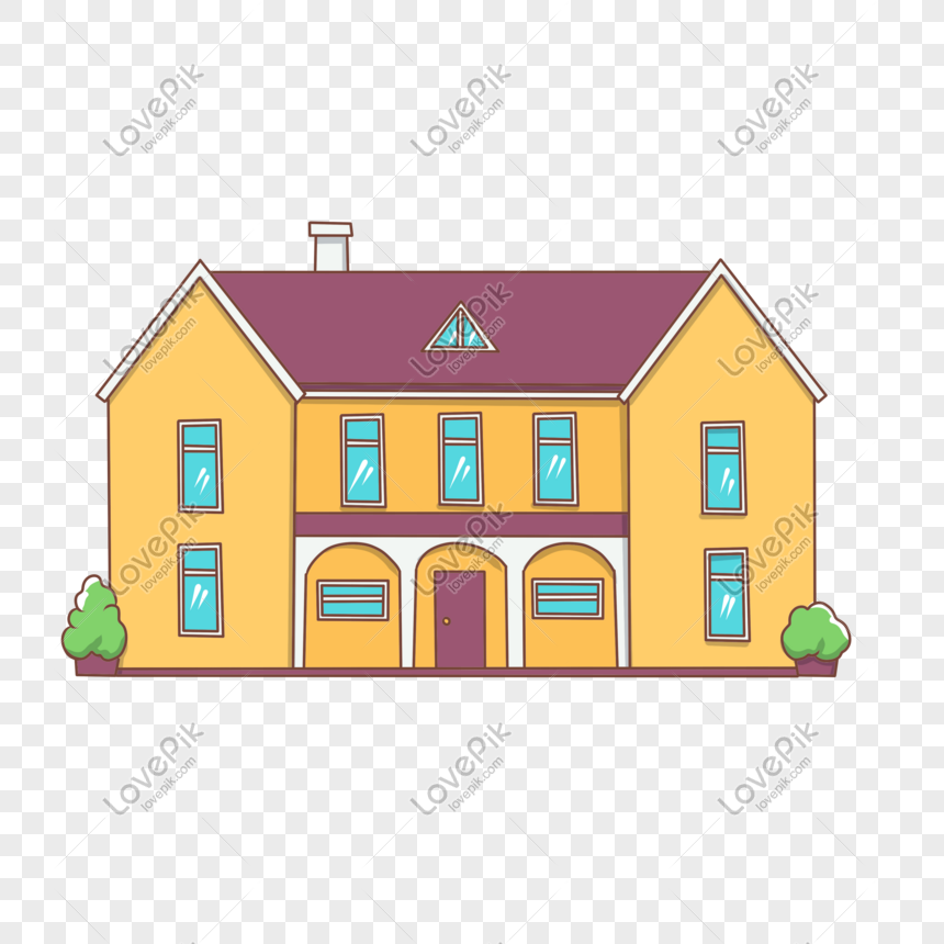 पीला घर कार्टून चित्रण चित्र डाउनलोड_ग्राफिक्सPRFचित्र  आईडी611526365_PSDचित्र प्रारूपमुफ्त की तस्वीर