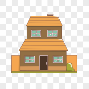 Hand Painted Building PNG Images With Transparent Background | Free ...