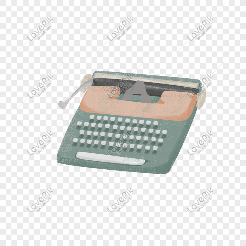 Hand Drawn Cartoon Retro Typewriter PNG Image And Clipart Image For Free  Download - Lovepik | 611525138