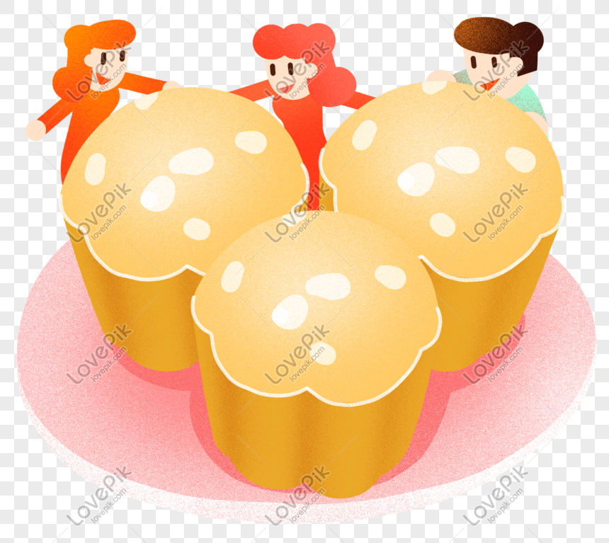 New Year S Eve Chicken Cake Illustrator Png Image Picture Free Download Lovepik Com