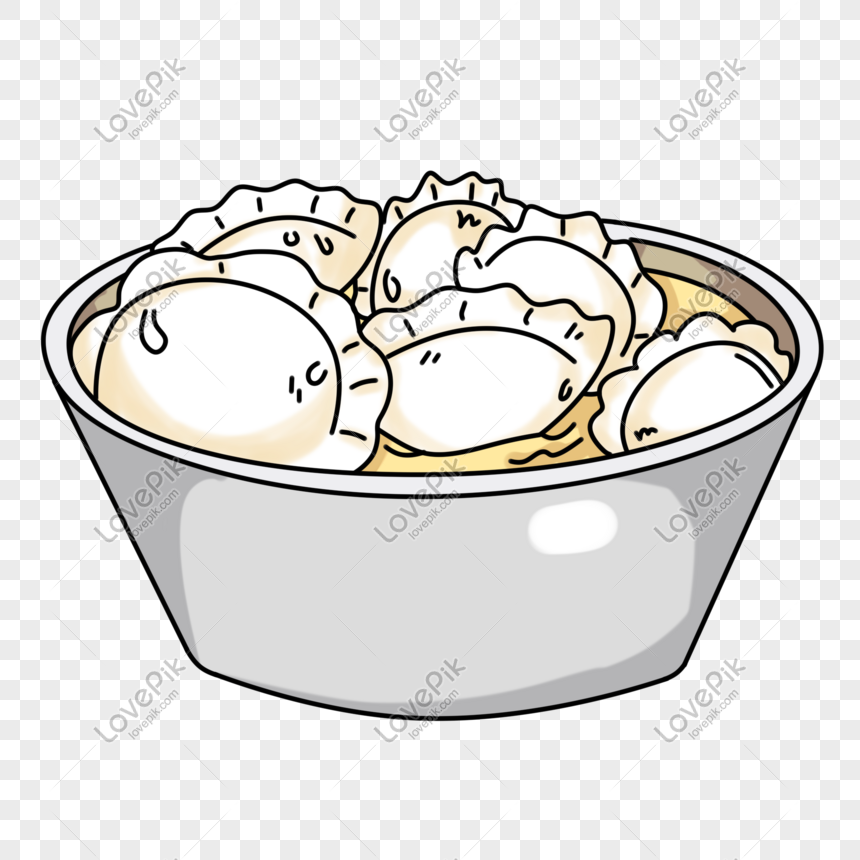 Big Bowl Of Dumplings Cartoon Illustration PNG Image And Clipart Image For  Free Download - Lovepik | 611527138