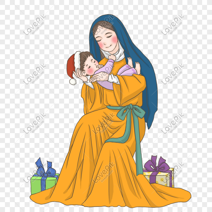 Virgin Mary PNG Images With Transparent Background | Free Download On  Lovepik