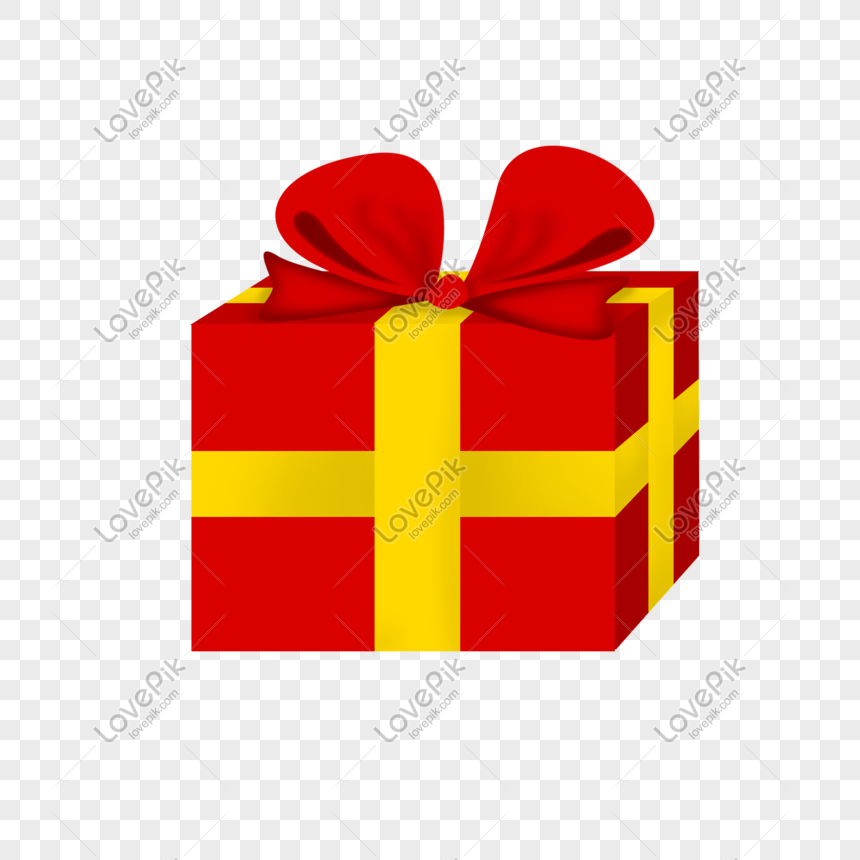 Red Gift Box PNG Images With Transparent Background | Free ...