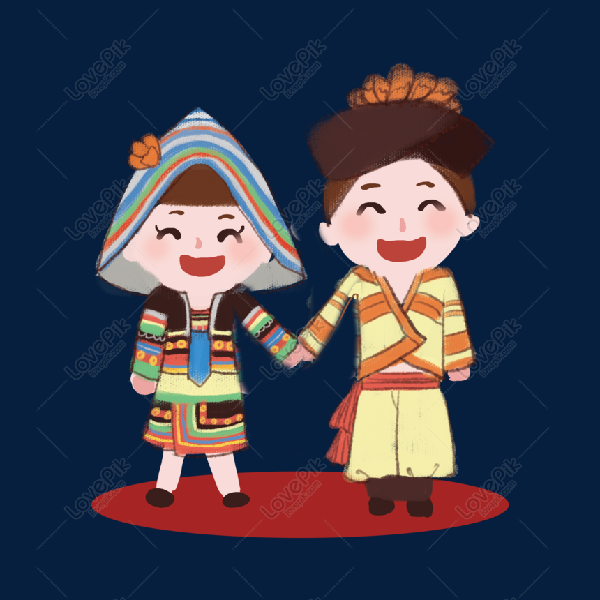 Cartoon, Thiểu nữ, Dân tộc: Với hình ảnh các nhân vật hoạt hình đáng yêu đầy sắc màu kết hợp với trang phục dân tộc truyền thống, bạn sẽ có một trải nghiệm thú vị và học hỏi được những nét văn hóa đặc trưng của các dân tộc Việt Nam.