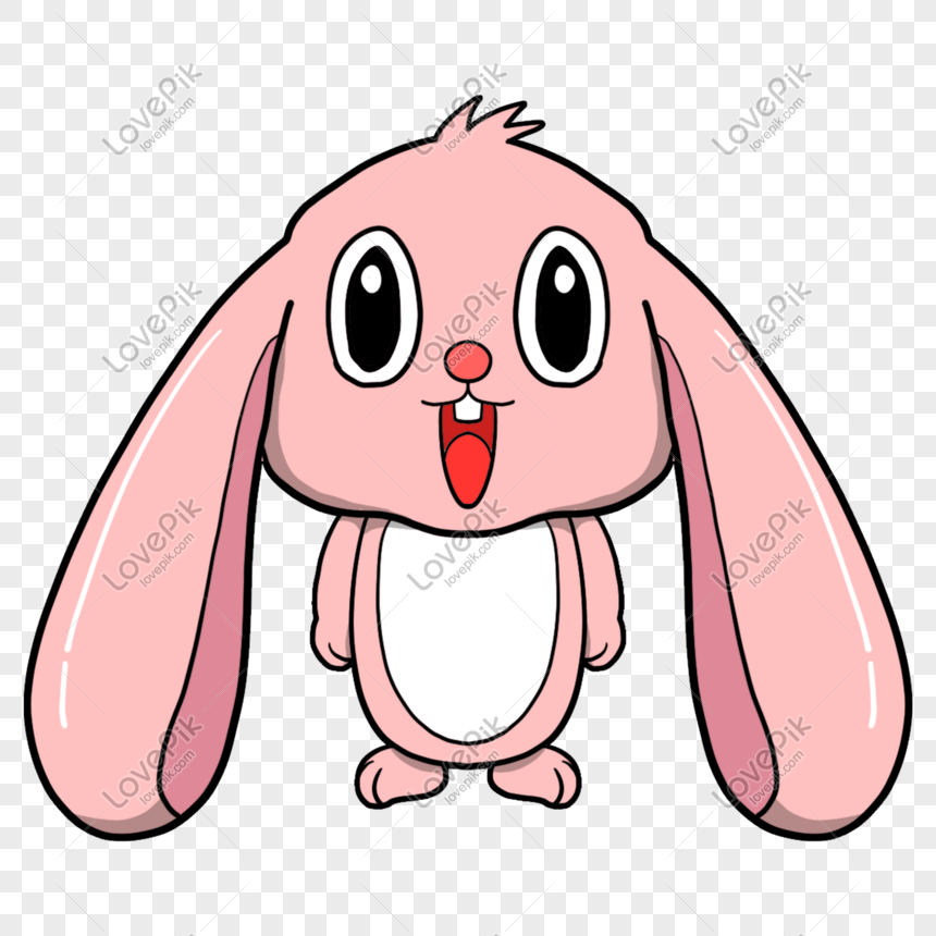 Pink Bunny PNG Images With Transparent Background | Free Download ...