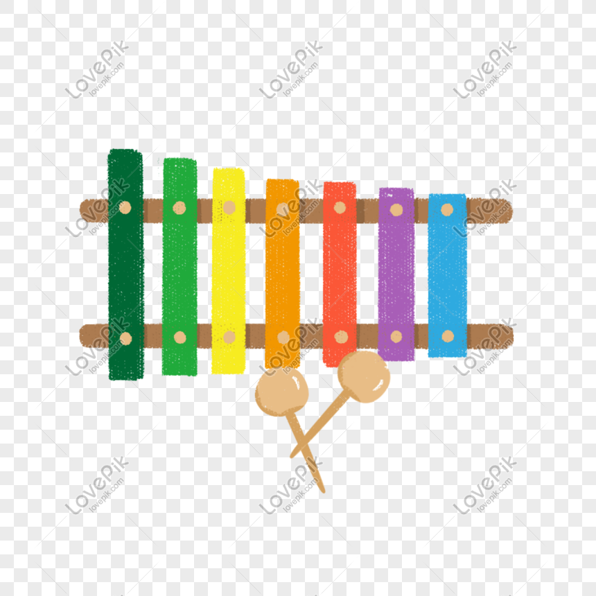 Hand Drawn Cartoon Color Xylophone PNG White Transparent And Clipart Image  For Free Download - Lovepik | 611555602