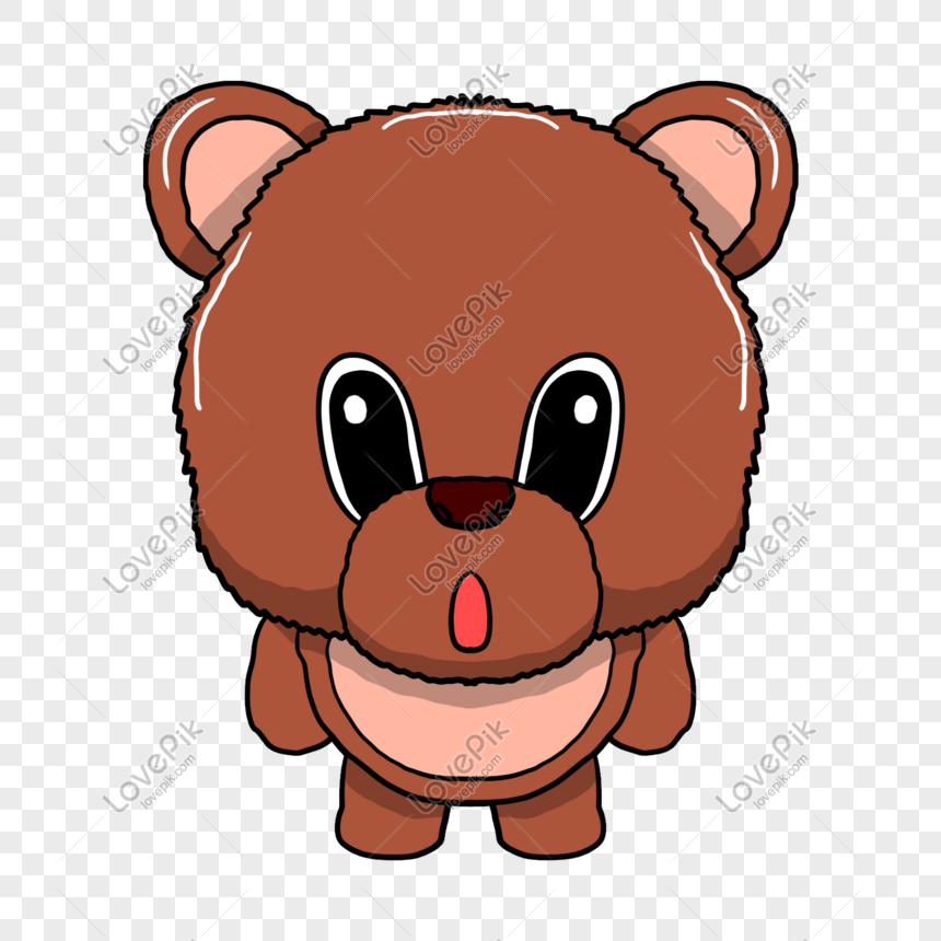 手描きのクマかわいいペットイラストイメージ グラフィックス Id Prf画像フォーマットpsd Jp Lovepik Com