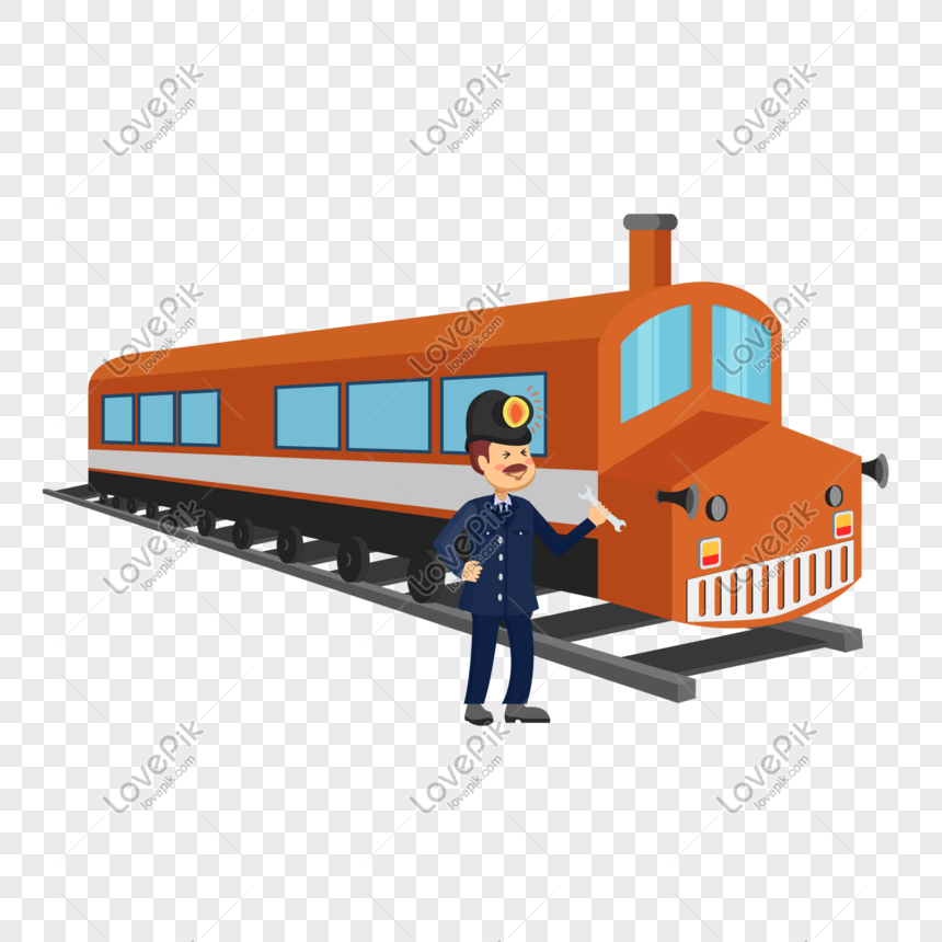 Hand Drawn Cartoon Train Sheriff PNG Image And Clipart Image For Free  Download - Lovepik | 611554508