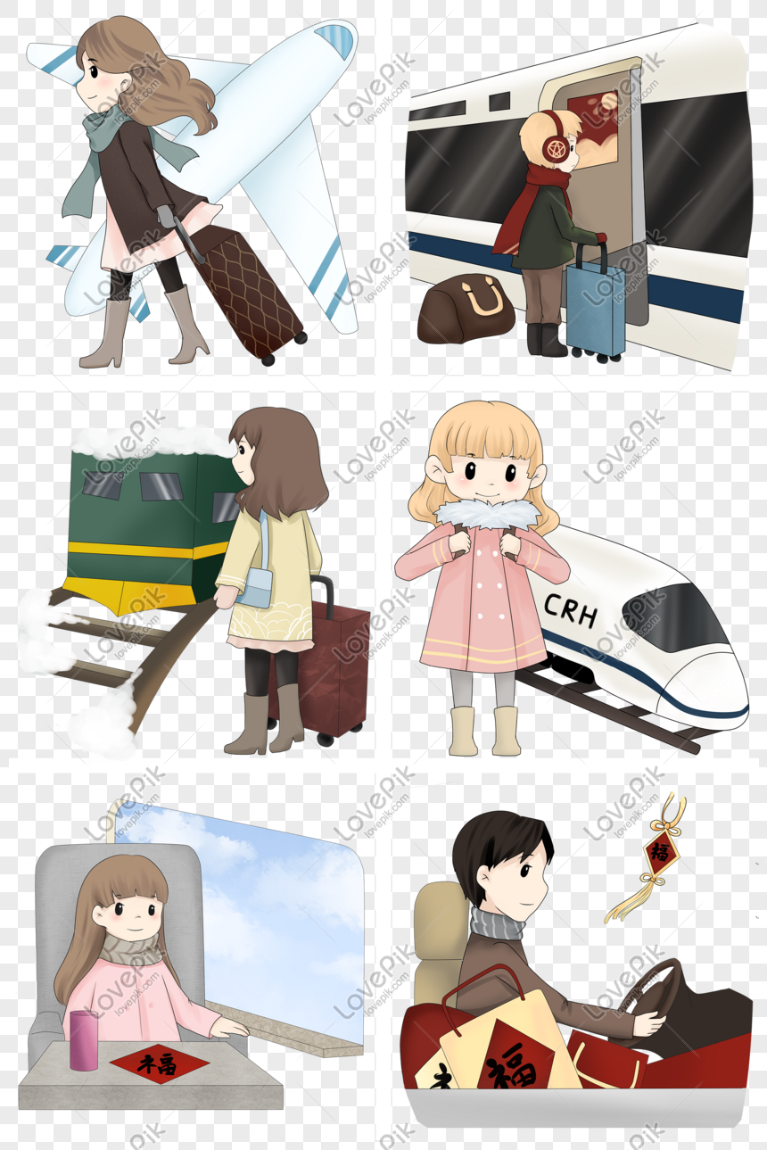 春祭りキャラクター集イラストイメージ グラフィックス Id Prf画像フォーマットpsd Jp Lovepik Com