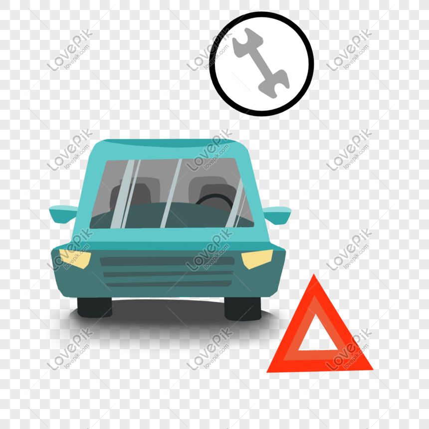 Hand Draw Auto Repair Logo PNG Images