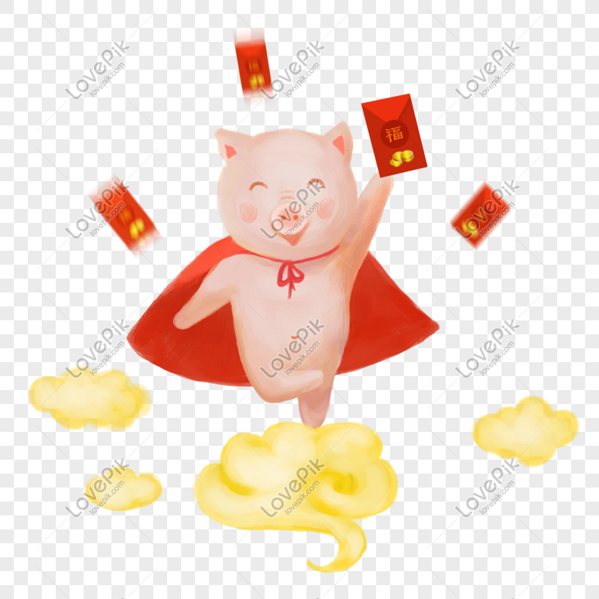 3D Chinese new year red envelope illustration 17420775 PNG