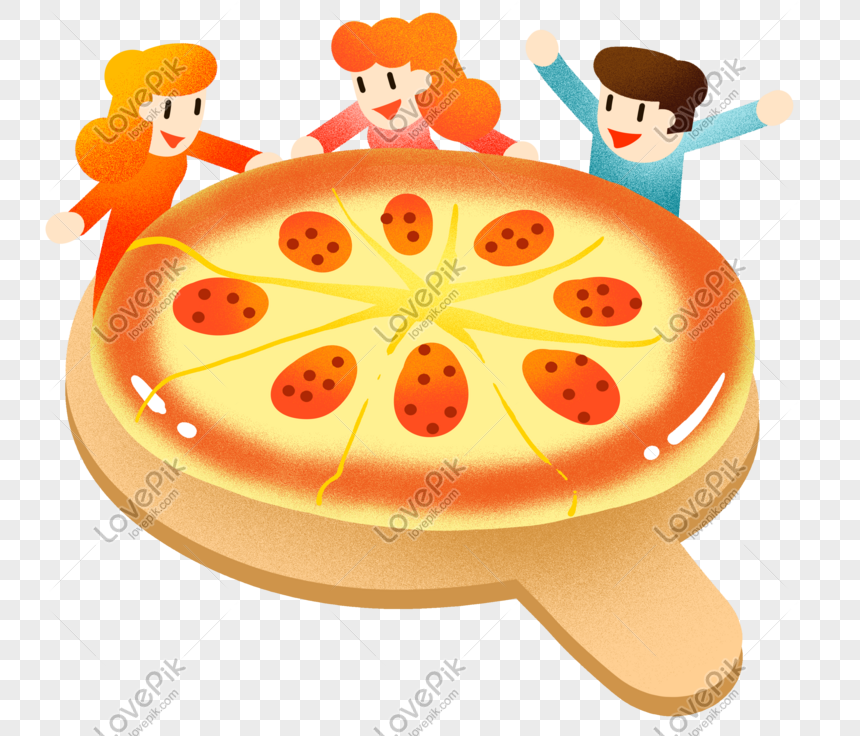 New Years Eve Pizza Pizza Illustrator Png Image Picture Free Download Lovepik Com