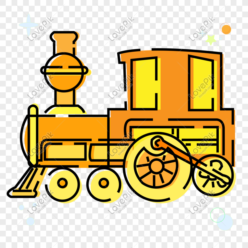 Yellow Train Illustration Mbe PNG Free Download And Clipart Image For Free  Download - Lovepik | 611564093