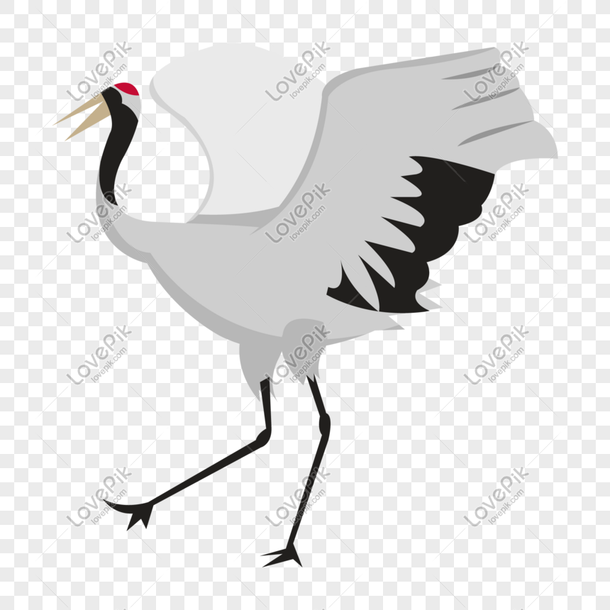 Cartoon Crane Images, HD Pictures For Free Vectors & PSD Download -  