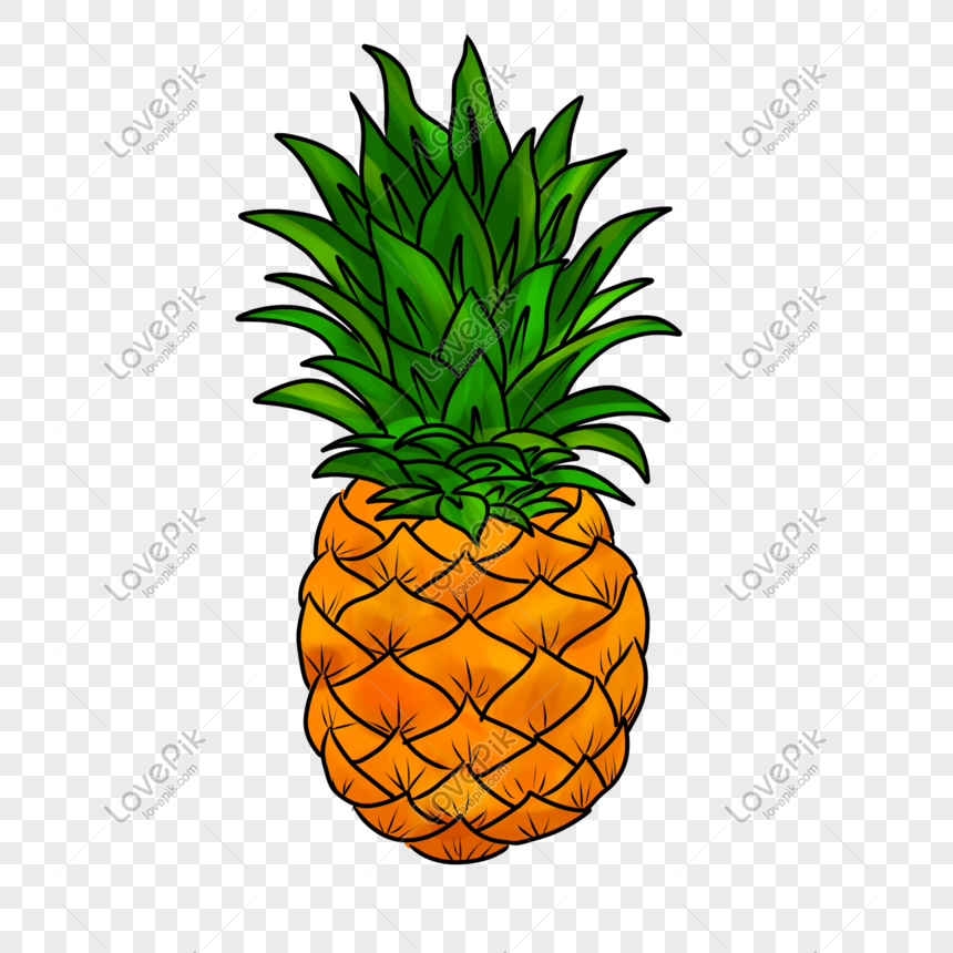 Cartoon Pineapple Images, HD Pictures For Free Vectors Download -  