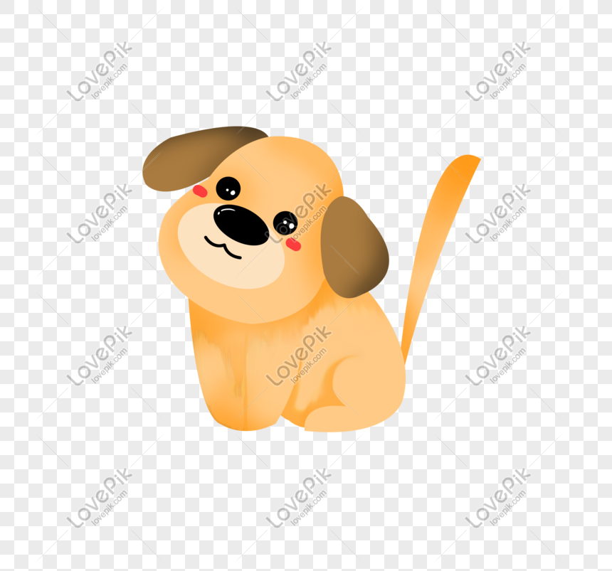 Hình hình họa Vẽ Tay Con Chó Con Dễ Thương Minh Họa PNG Miễn Phí Tải Về - Lovepik