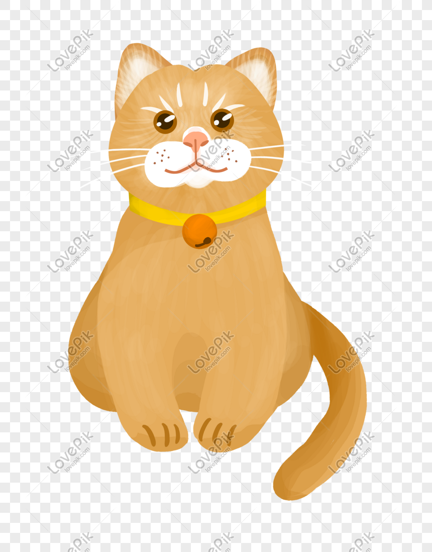 Hình ảnh Vẽ Tay Hoạt Hình Con Mèo Nhỏ Dễ Thương PNG Miễn Phí Tải ...