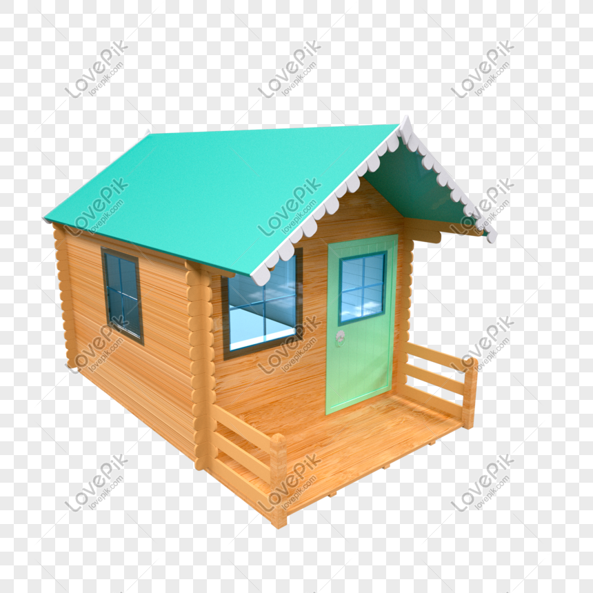 Cartoon Minimalist Wooden Small House Free PNG And Clipart Image For Free  Download - Lovepik | 611585529