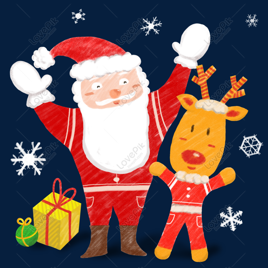 Chào mừng ông già Noel và tuần lộc: Giáng sinh ấm áp đã đến, và trong bức ảnh này chúng ta cùng chào đón ông già Noel và những chú tuần lộc dễ thương. Hãy cùng đắm mình trong không khí nhộn nhịp và vui tươi của mùa giáng sinh, cùng những chú Lùn nghịch ngợm và đáng yêu này nhé!