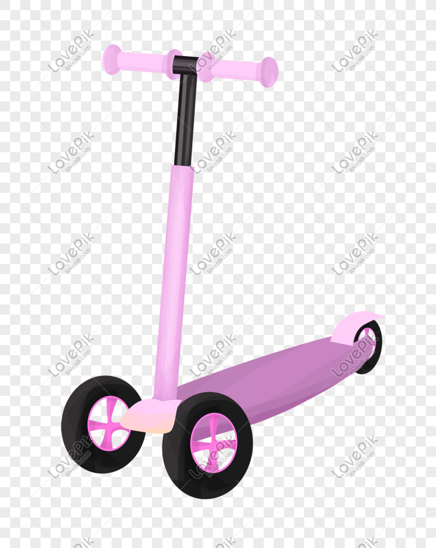 Cartoon Scooter Vector PNG Free Download And Clipart Image For Free  Download - Lovepik | 611576243