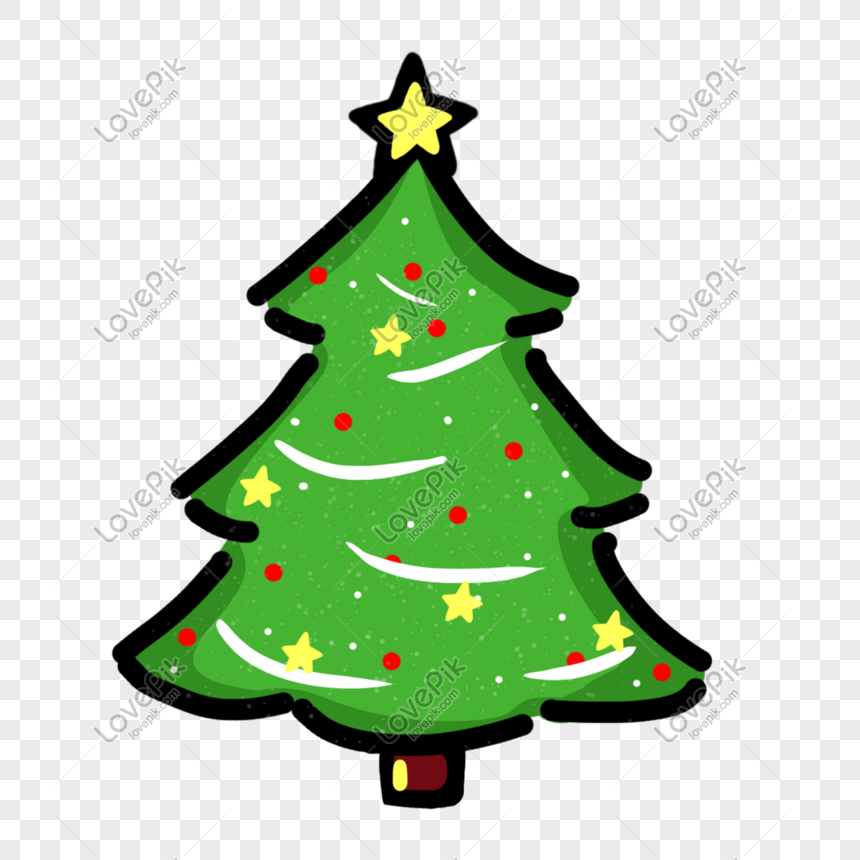 Christmas Cute Cartoon Christmas Tree PNG Transparent Image And Clipart  Image For Free Download - Lovepik | 611582877