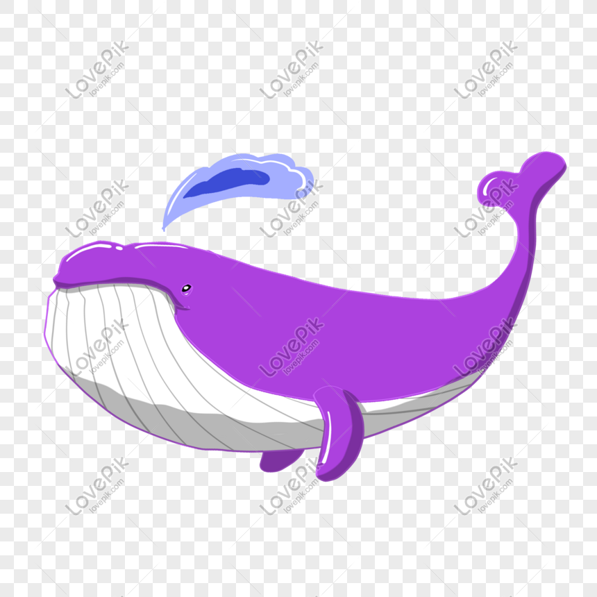 手描き紫クジライラストイメージ グラフィックス Id Prf画像フォーマットpsd Jp Lovepik Com