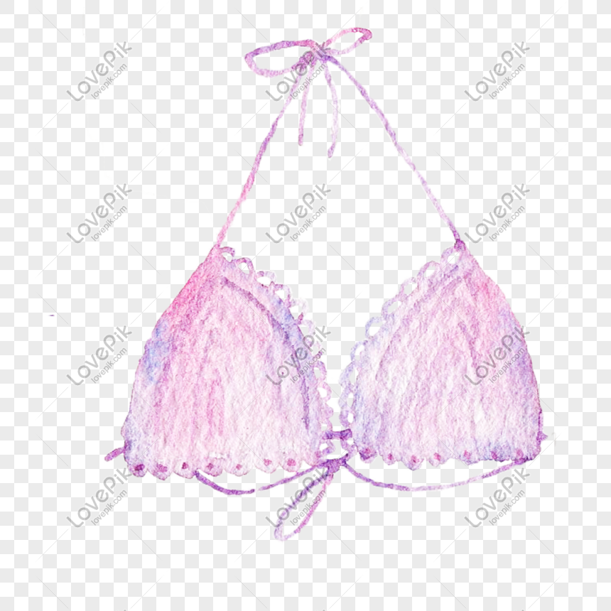 Pink Bra Dress Illustration, Ladies, Bras, Bras PNG Free Download