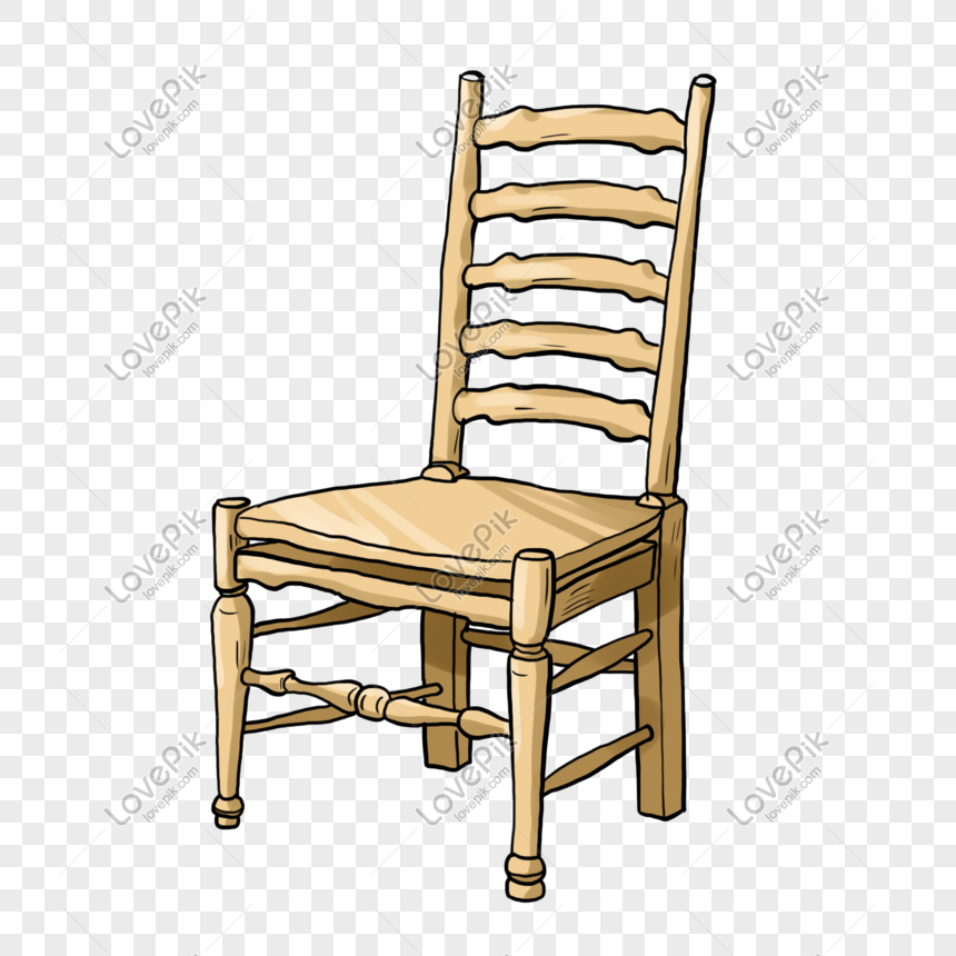 Hand Painted Bamboo Chair Illustration Free PNG And Clipart Image For Free  Download - Lovepik | 611606849
