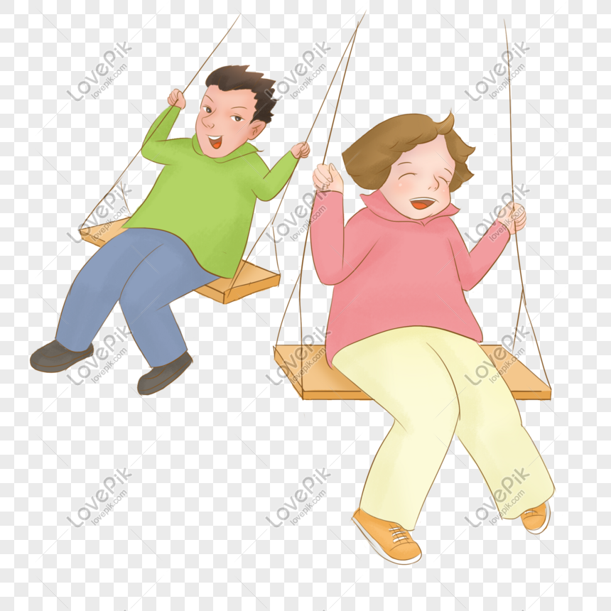 Cartoon Swing Images, HD Pictures For Free Vectors & PSD Download -  