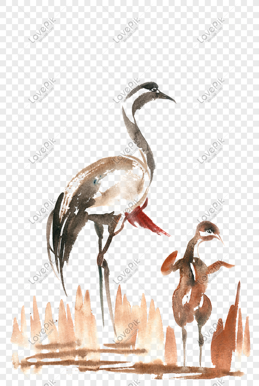 草の中の鳥の水彩画pngフリー素材イメージ グラフィックス Id Prf画像フォーマットpsd Jp Lovepik Com