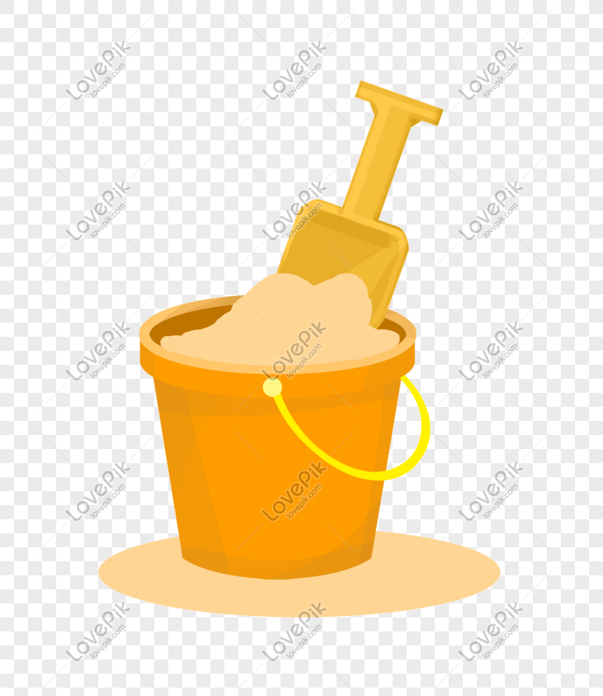 Hand Drawn Cartoon Bucket Of Sand PNG Free Download And Clipart Image For  Free Download - Lovepik | 611609863