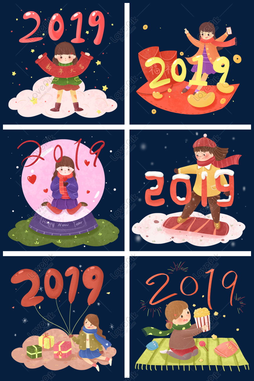 34 Trend Gambar Lucu  Tahun Baru Terbaru Fullstiker