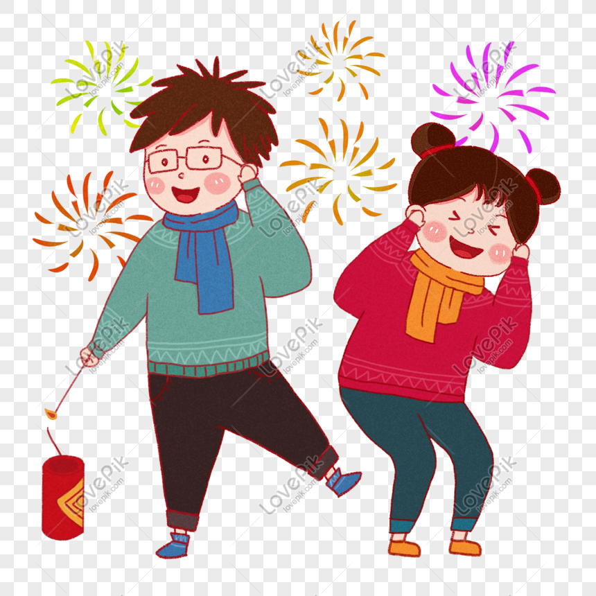 New Year 2019 Firecrackers Put Fireworks PNG Picture And Clipart Image ...