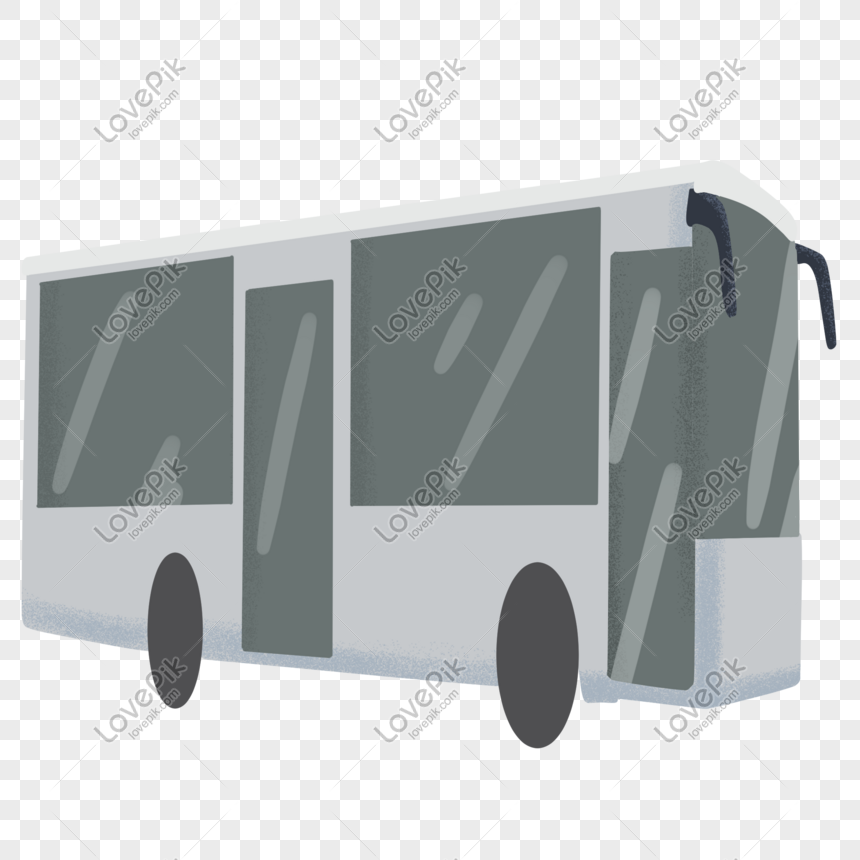 Grey Bus PNG Images With Transparent Background | Free Download On Lovepik