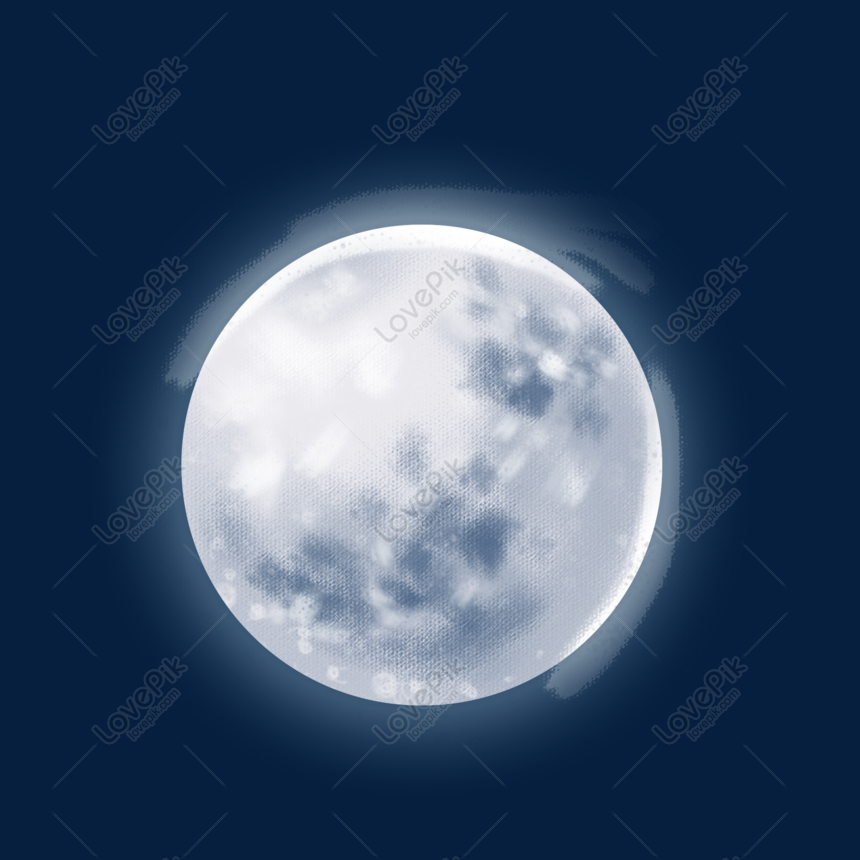 Hình ảnh Mặt Trăng Tròn Mặt Trăng Vẽ Psd Minh Họa PNG Miễn Phí Tải ...