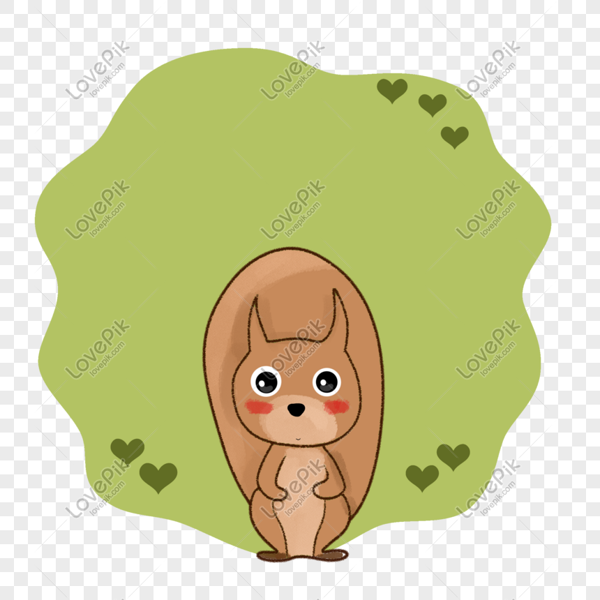 squirrel clipart borders