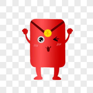 Emoticon Red Envelope PNG Images With Transparent Background | Free ...