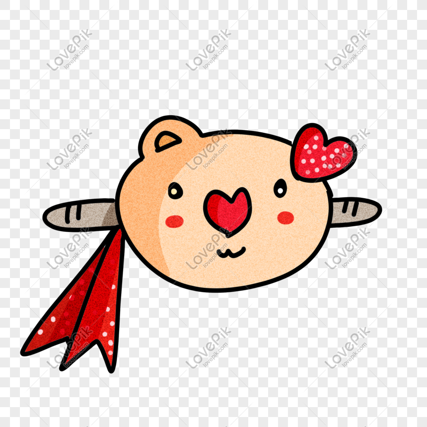 Dibujos Animados Dibujados A Mano San Valentín Amor Animales PNG Imágenes  Gratis - Lovepik