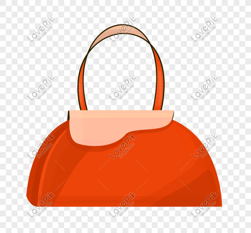 Yellow Handbag Illustration, Yellow Handbag, Beautiful Handbag, Hand ...