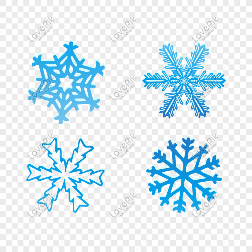Vector Hand Drawn Cartoon Blue Snowflakes PNG Image Free Download And  Clipart Image For Free Download - Lovepik | 611622541