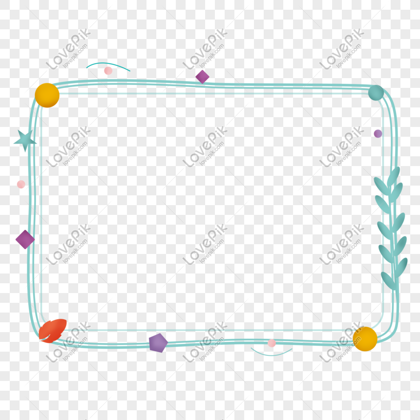 Cartoon Hand Drawn E-commerce Border, E-commerce Border, Cartoon Hand ...