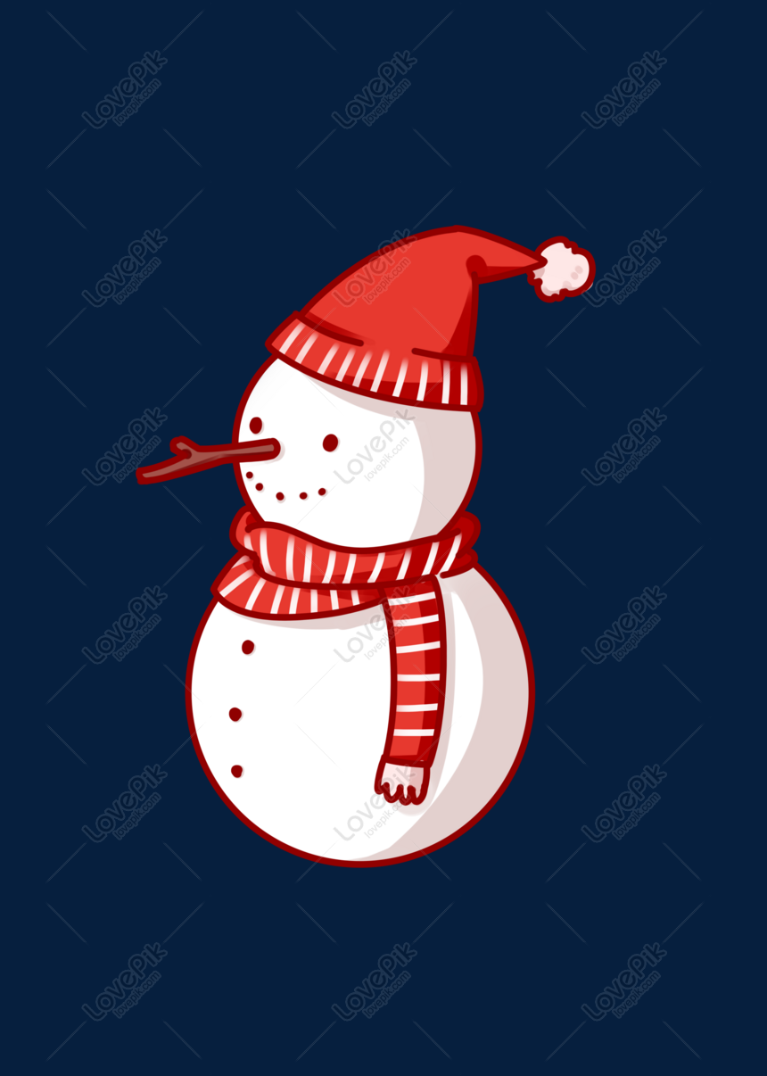 かわいい雪だるまクリスマスベクトルイラストイメージ グラフィックス Id Prf画像フォーマットpsd Jp Lovepik Com