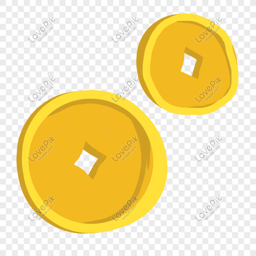 Moneda De Cobre Amarillo Dibujado Mano De Dibujos Animados PNG Imágenes  Gratis - Lovepik