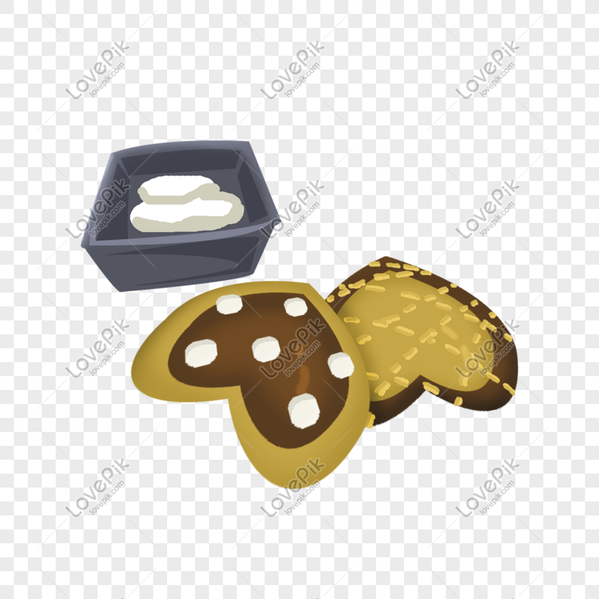 Valentines Day Cookies Hand Drawn Illustration PNG White Transparent And  Clipart Image For Free Download - Lovepik | 611625392